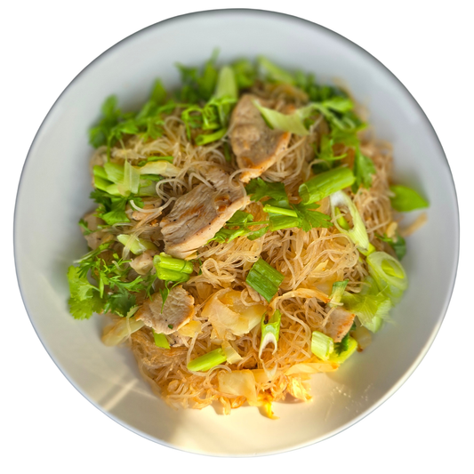HIGH PROTEIN CHICKEN PANCIT BIHON